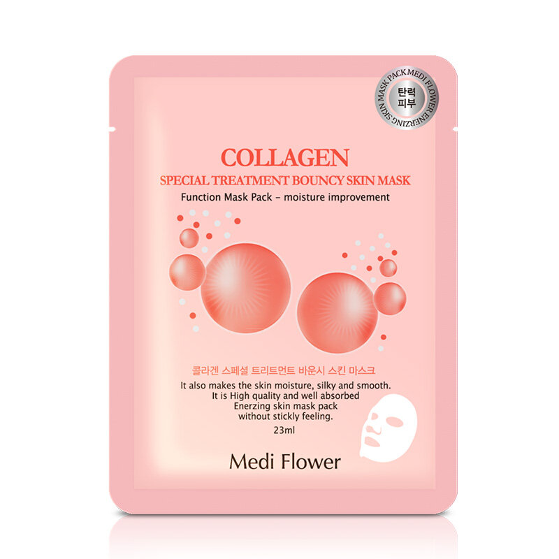 [Mediflower] [bó 10] tấm mặt nạ da xử lý đặc biệt 4 loại-Cải thiện độ ẩm, mượt & mịn