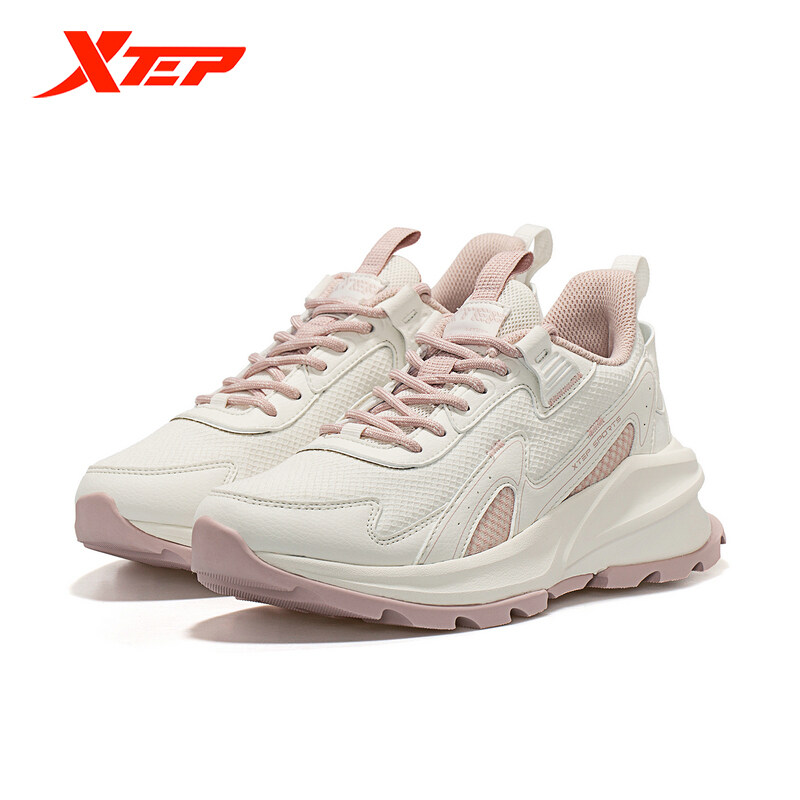 Xtep Giày Nữ Thường Ngày, Giày Chạy Nữ Thoải Mái Thời Trang Mới