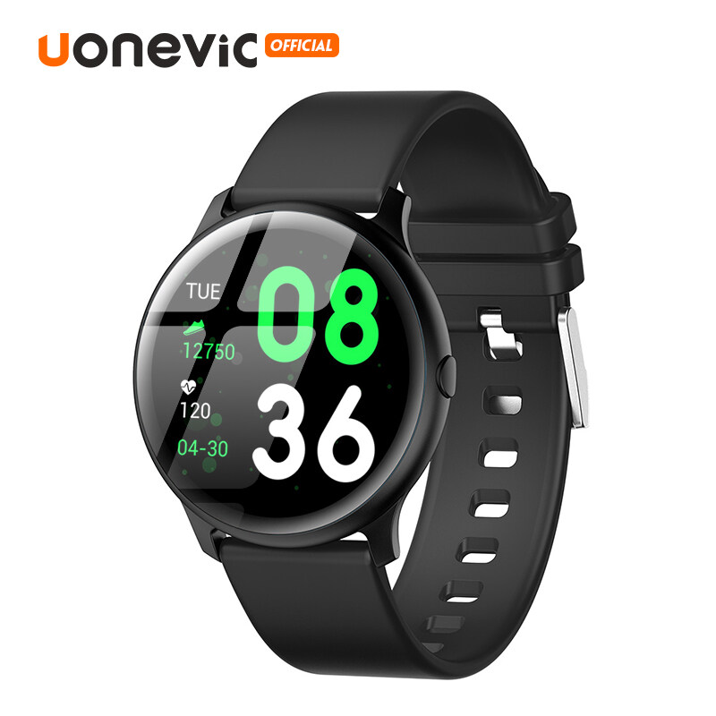 Đồng Hồ Thông Minh Uonevic Kw19 Màn Hình Màu 1.3 Inch Chống Nước IP67