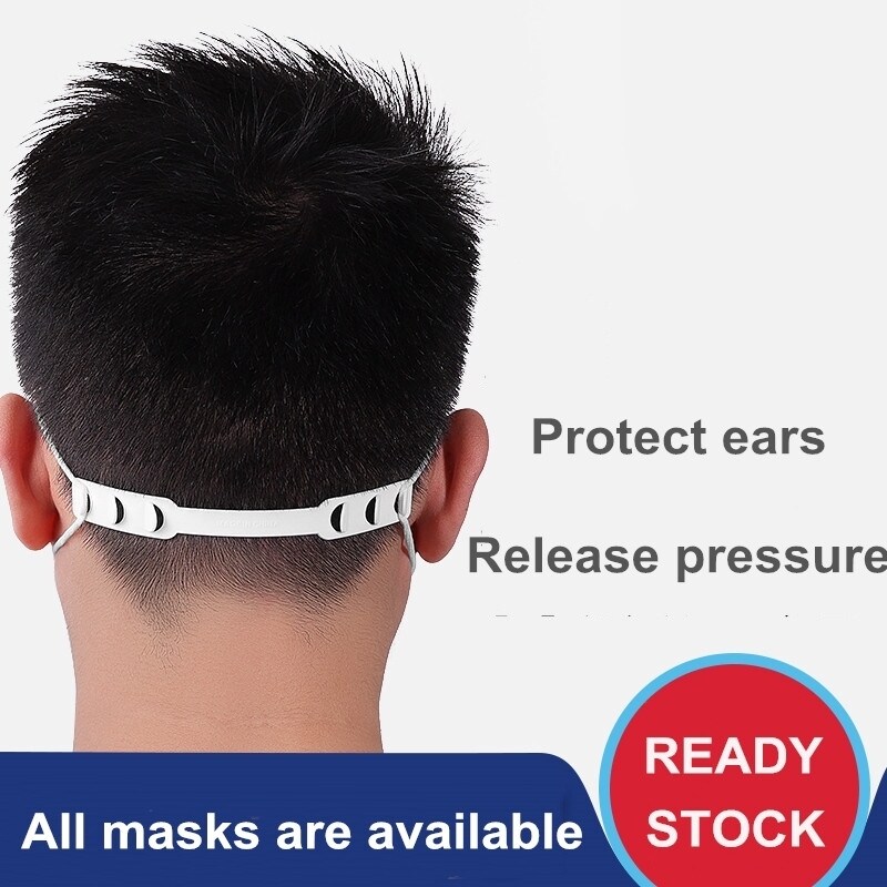 🔥Malaysia Ready Stock🔥 5pcs Adjustable Non-slip Face Mask Ear Hook Buckle Fixer Mask Holder Ear Extension Buckle Protector