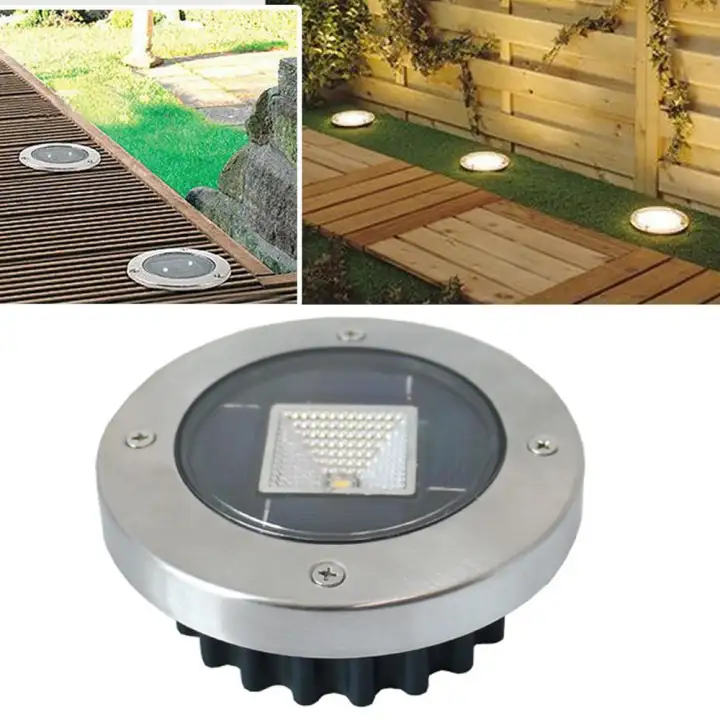 Jun Tu Led Ground Buried Light Garden Lights Solar Ed Led Ground Buried Light Garden Lights