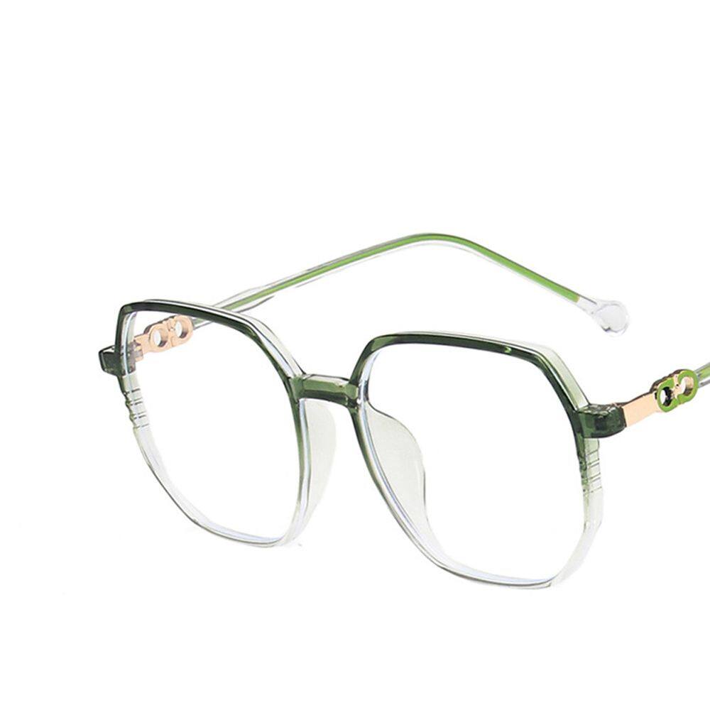 GFUTY Korean Transparent Anti Blue Light Plastic Women Round Blocking Glasses Transparent Glasses Eyewear Optical Spectacle Eyeglass