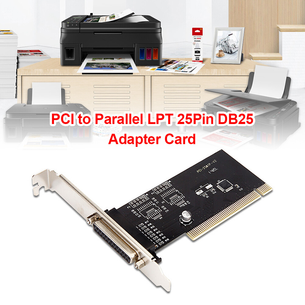 PCI to Parallel LPT 25Pin DB25 Printer Port Controller Card Pci Adapter