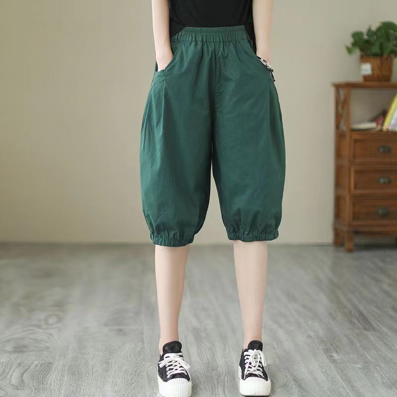 Summer Thin Loose Shorts Women's Wide Leg Shorts