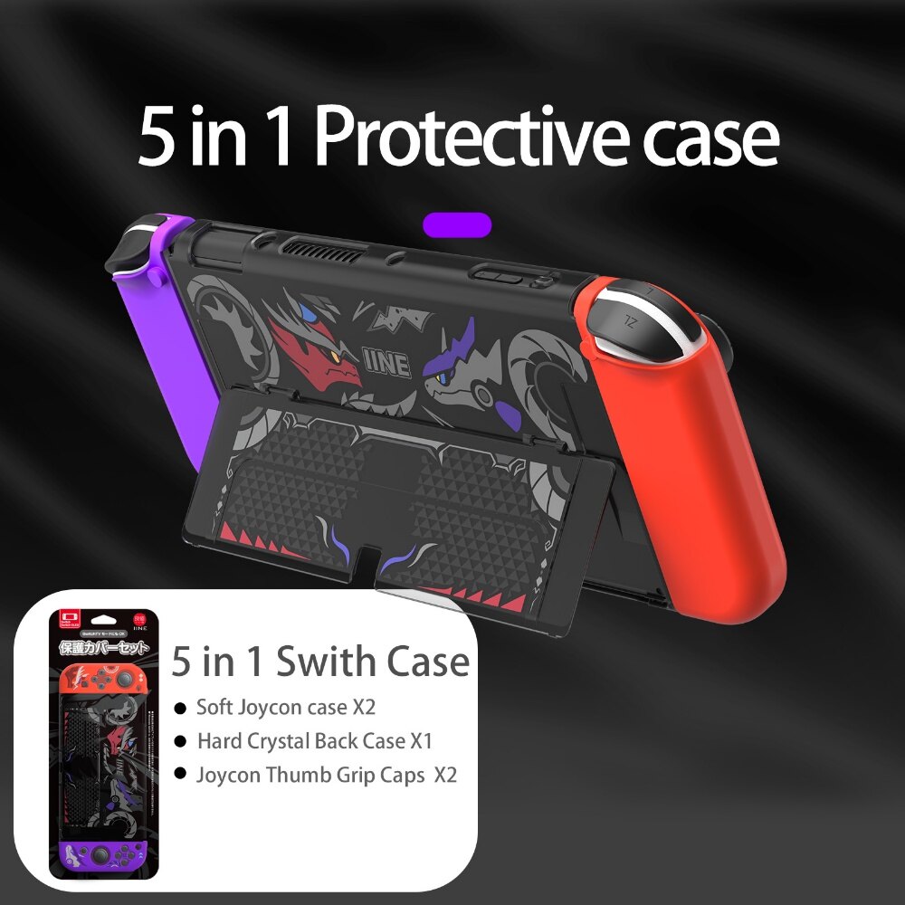 Phụ Kiện Trò Chơi Pokemon Scarlet And Violet Cho Nintendo Switch & Switch Túi Đựng Oled Ốp Bảo Vệ NS OLED