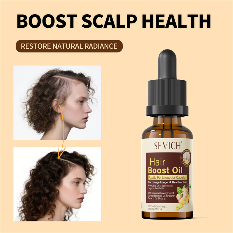 Sérum Croissance Cheveux Au Gingembre 10/20/40ml - Pour Cheveux Fins Et Renforcement, Neuf