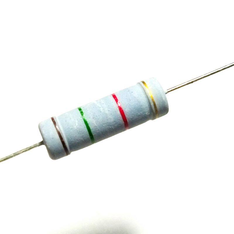 5pcs 15000 15k ohm ω 5w ±5% metal oxide film resistors