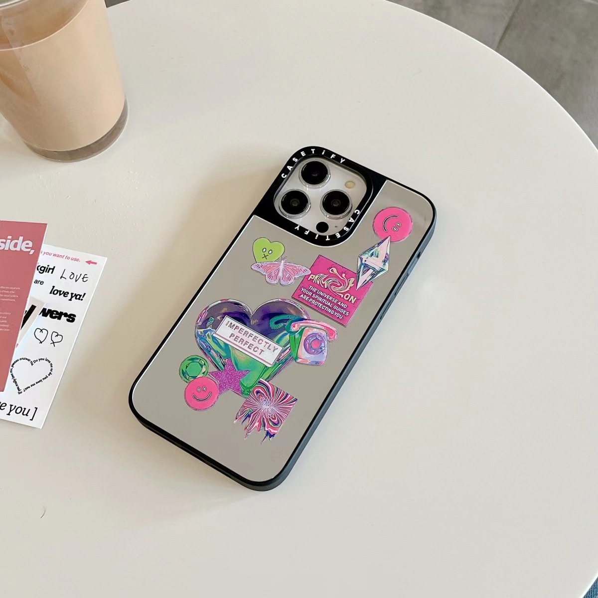 Casetify Ốp gương cho iPhone 15 Pro Max / iPhone 14 Pro Max / iPhone 13 Pro Max / iPhone 12 Pro Max / iPhone 11 vỏ điện thoại Vỏ bảo vệ