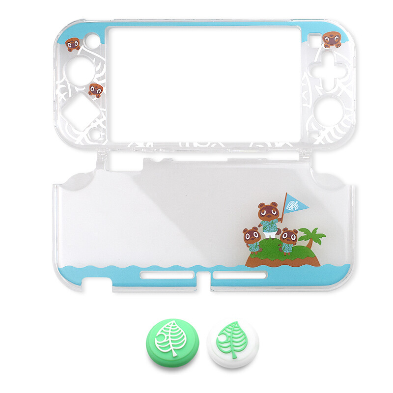 Cat Paw Nintendo Switch Lite Crystal Shell PC Hard Cover Housing Frame Transparent Protective Case For Switch Lite Accessories