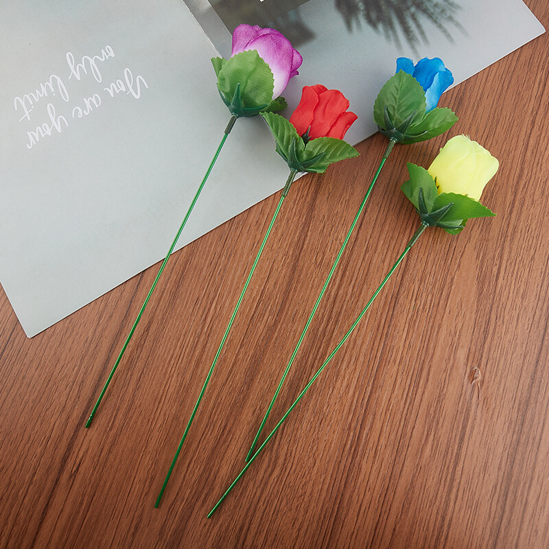 Kcy trò ảo thuật Rose vui vẻ hiện tại ngọn đuốc thay đổi hoa hồng trò ảo thuật S mới lạ bất ngờ