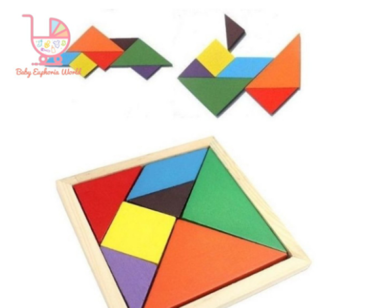 wooden triangle puzzle