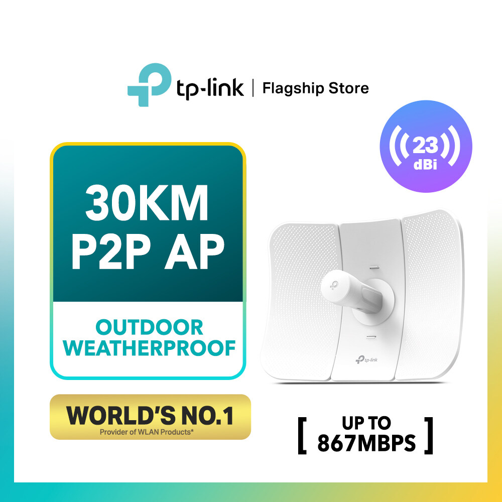 TPLink CPE710 Long Distance 5Ghz AC 867Mbps 23dbi Point to Point (30km