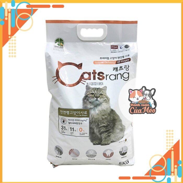 CATSRANG CHO MÈO MỌI LỨA TUỔI (5KG)
