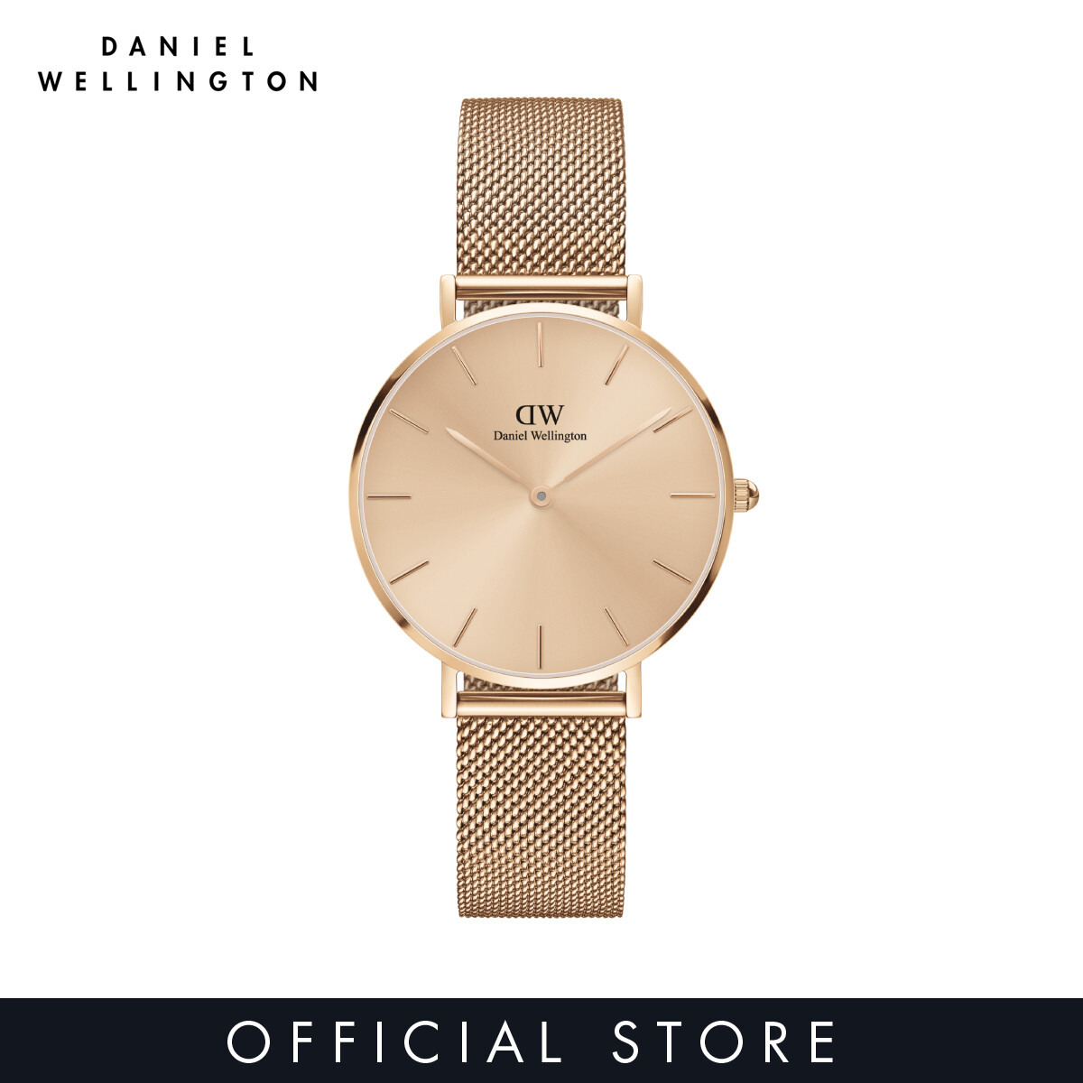 Jam dw 2025 rose gold