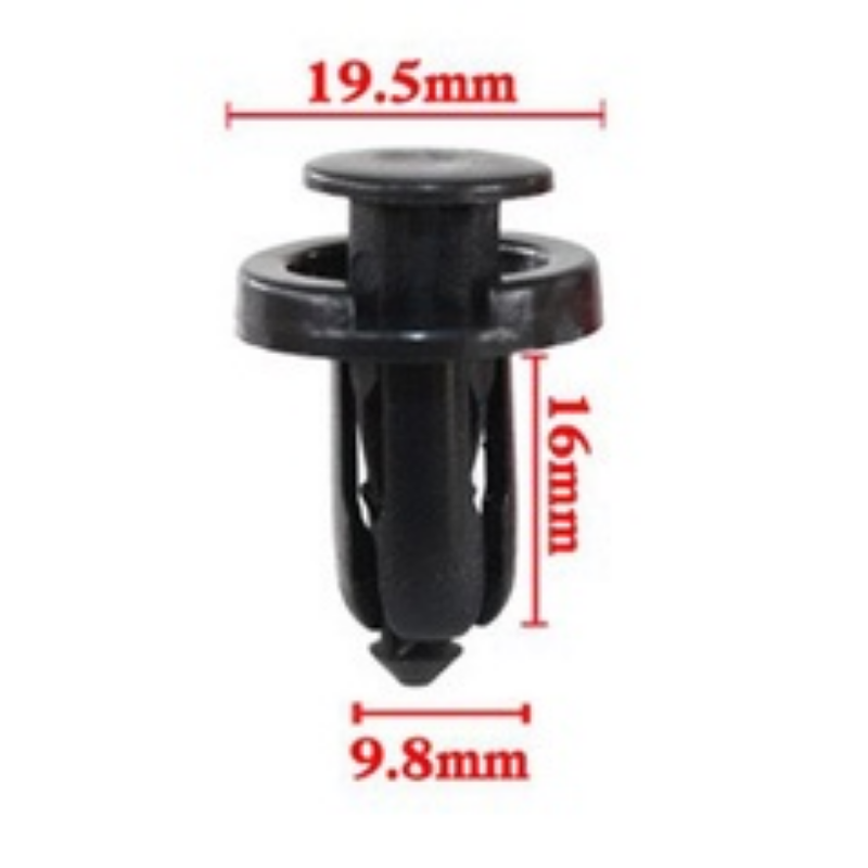 Hardingsun clip plastic pins 5 mm 6 mm 7 mm 8 mm 9 mm 10 mm 20 pieces