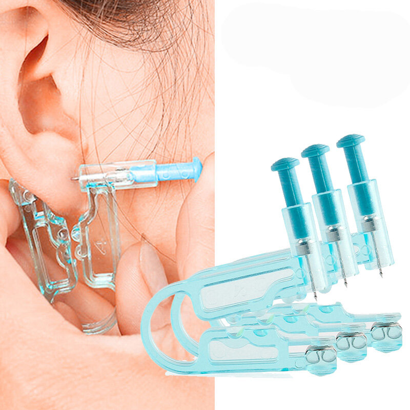 Disposable Painless Ear Piercing Healthy Sterile Puncture Tool
