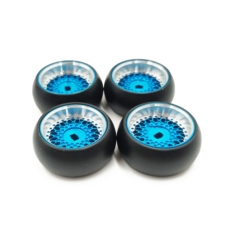 Aluminum alloy spoke drift tires for rc 1/28 wltoys k969 k989 p929 drift rally upgrade rc wheel for rim