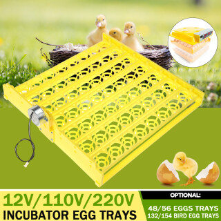 Máy Ấp Trứng Tự Động 48 56 132 154 Trứng Khay Ấp Trứng Gà Vịt thumbnail
