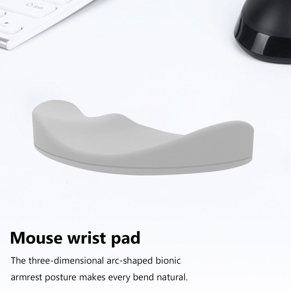 Mouse Pad Soft Silicone Hand Wrist Rest Mouse Mat Ergonomic for Game PC Computer