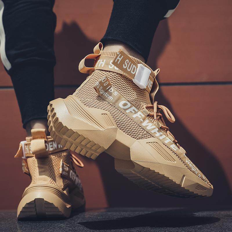 Vikey 2019 Sepatu High-Top Fashion Pria 