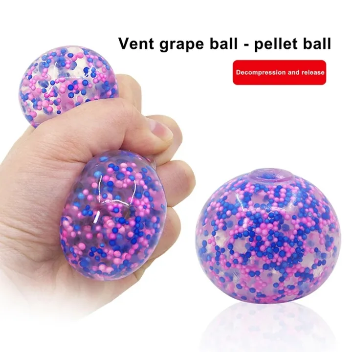 water beads stress ball
