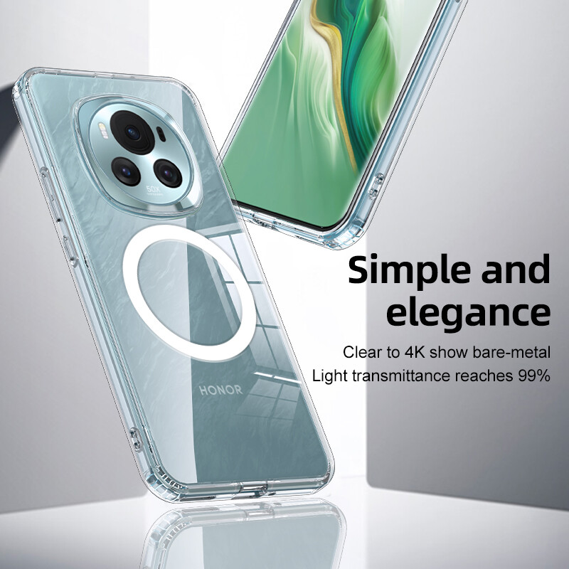 For Huawei Honor Magic 6 Pro 6Pro Case Transparent Cover