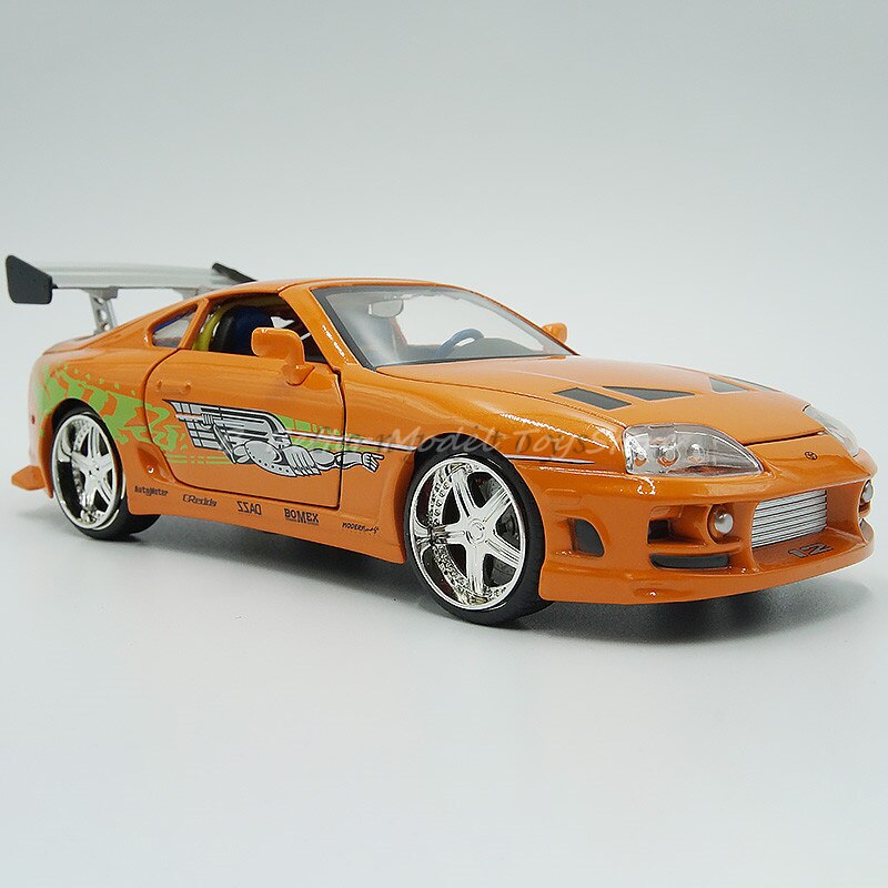 1:24 Diecast Model Cars Brian' Toyota Supra Collector Edition