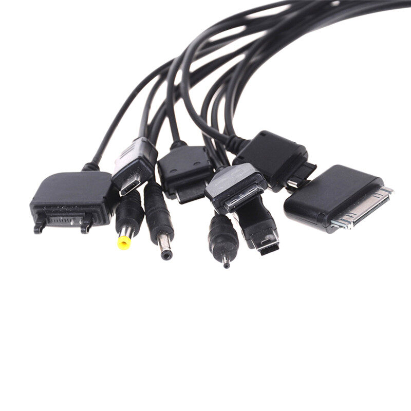 Universal 10 in 1 USB Multi Charger Retractable Phone Cable For Cell Phone