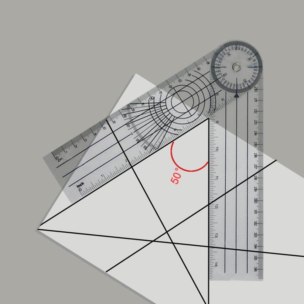 Multi-Ruler 360 Degree Goniometer Angle Medical Spinal Ruler Protractor