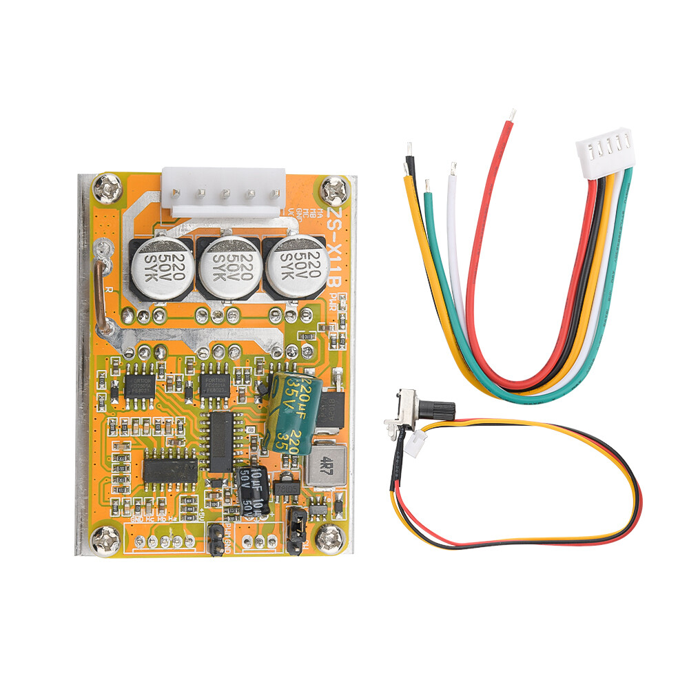 DC5V-35V 350W BLDC Wide Voltage 3-phase Brushless 15A  With/Without Hall Driver