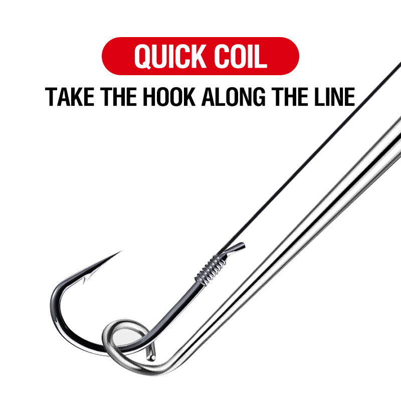 17.5cm móc câu nhanh chóng thiết bị loại bỏ an ninh extractor fishhook disgorger móc làm bằng thép không gỉ detacher loại bỏ