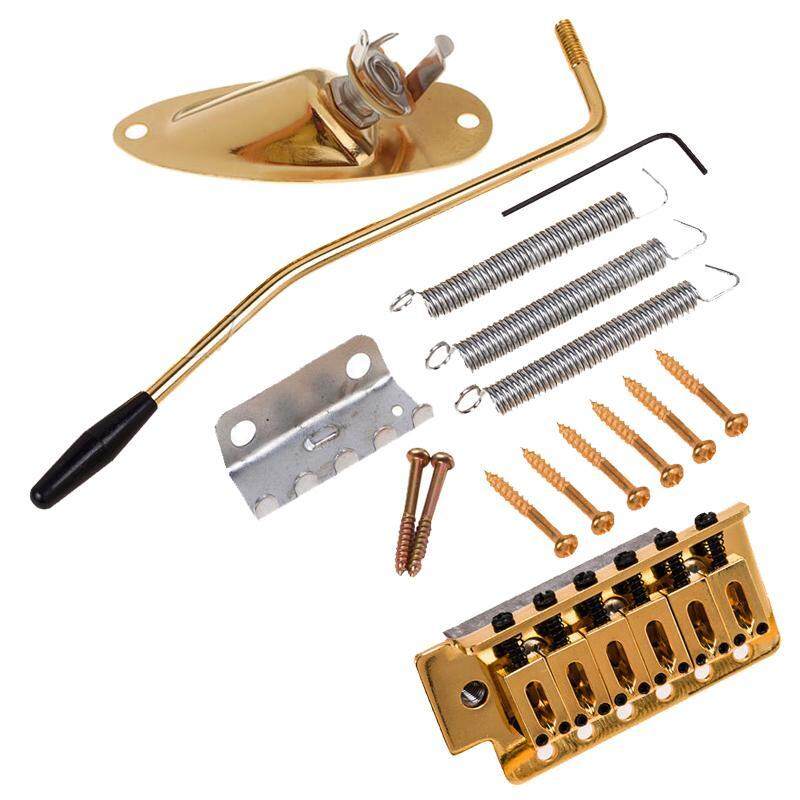 Baoblade Gold Electric Guitar Tremolo Bridge with Boat Jack Socket for ST Guitar Malaysia