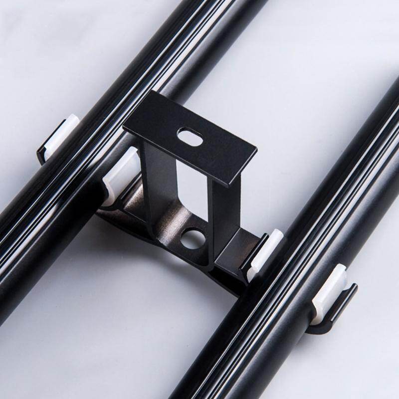 1pc Double Curtain Rod Brackets Window Hardware Holder Home Decor Side Top Mounted