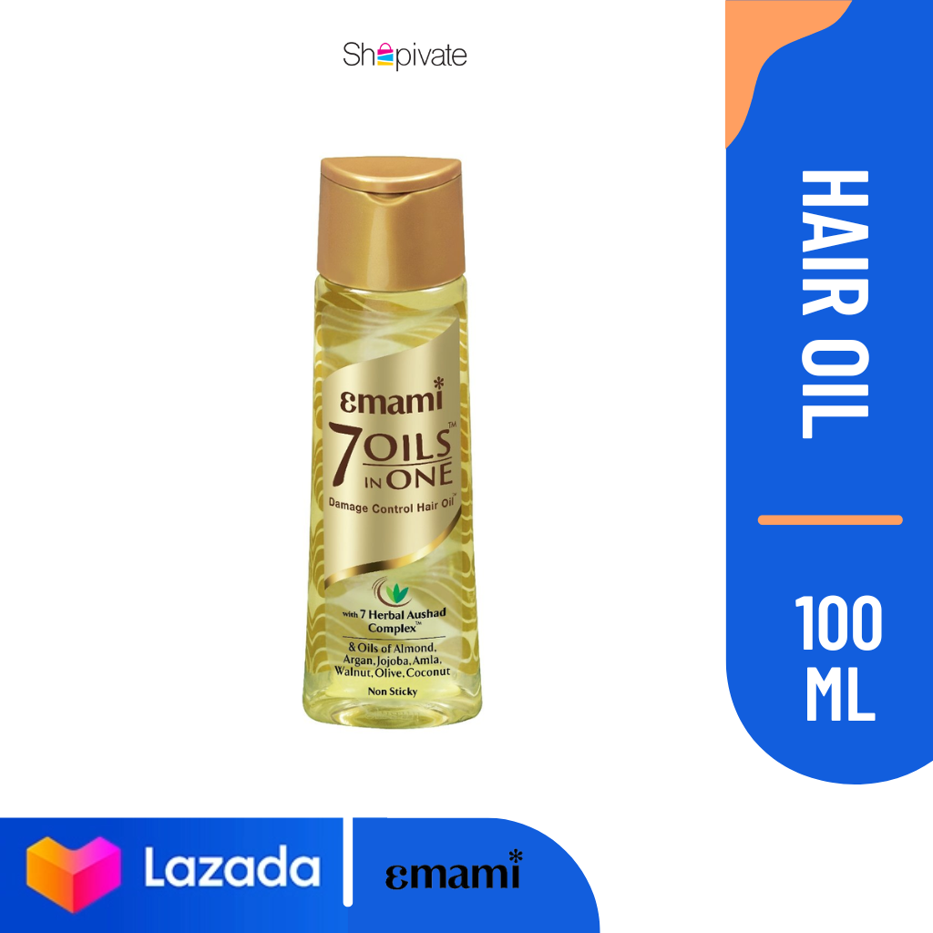 EMAMI 7 Oils In One DAMAGE CONTROL Hair Oil 100ml/200ml | Lazada