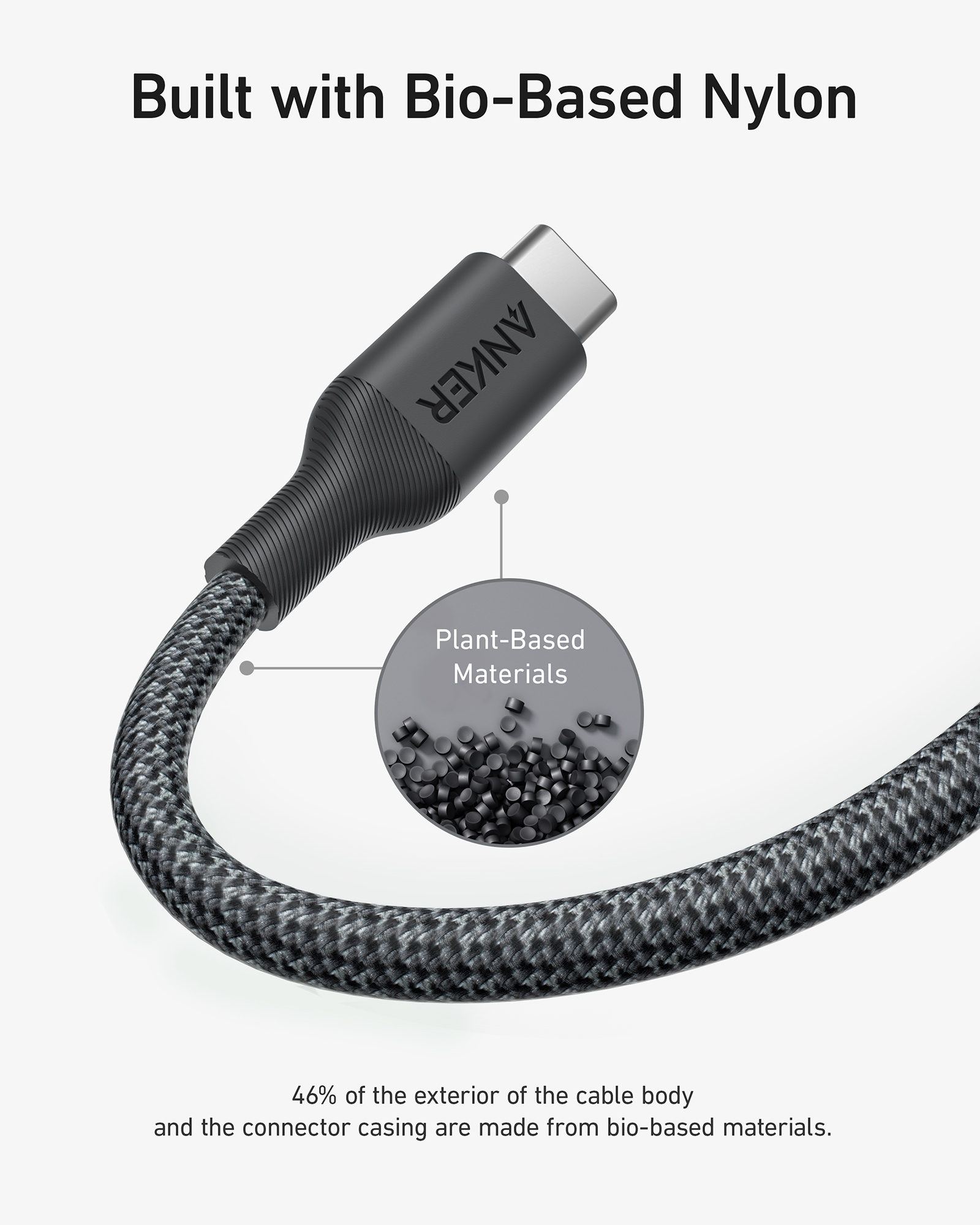 Anker 542 MFI USB-C to Lightning Cable MFi Certified Fast Charging Cable for iPhone 14 Plus 14 Pro Max 13 13 Pro iPhone 12