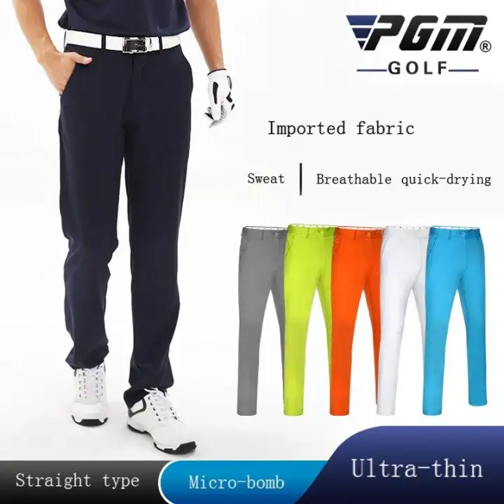 slim waterproof golf trousers