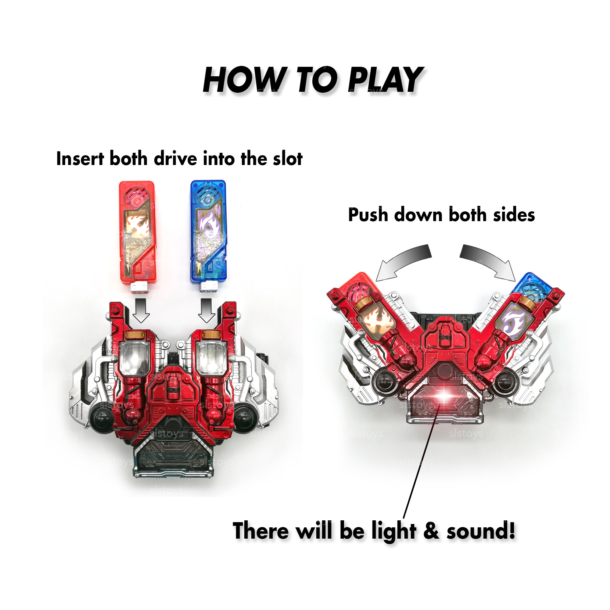 Kamen Rider W Double Henshin Transform Belt Drive