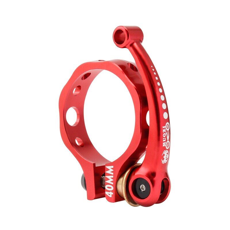 MUQZI Folding Bike Seat Post Clamp 40Mm 41Mm Seatpost Clamp Ultralight Aluminum Alloy Quick Release Saddle Clip