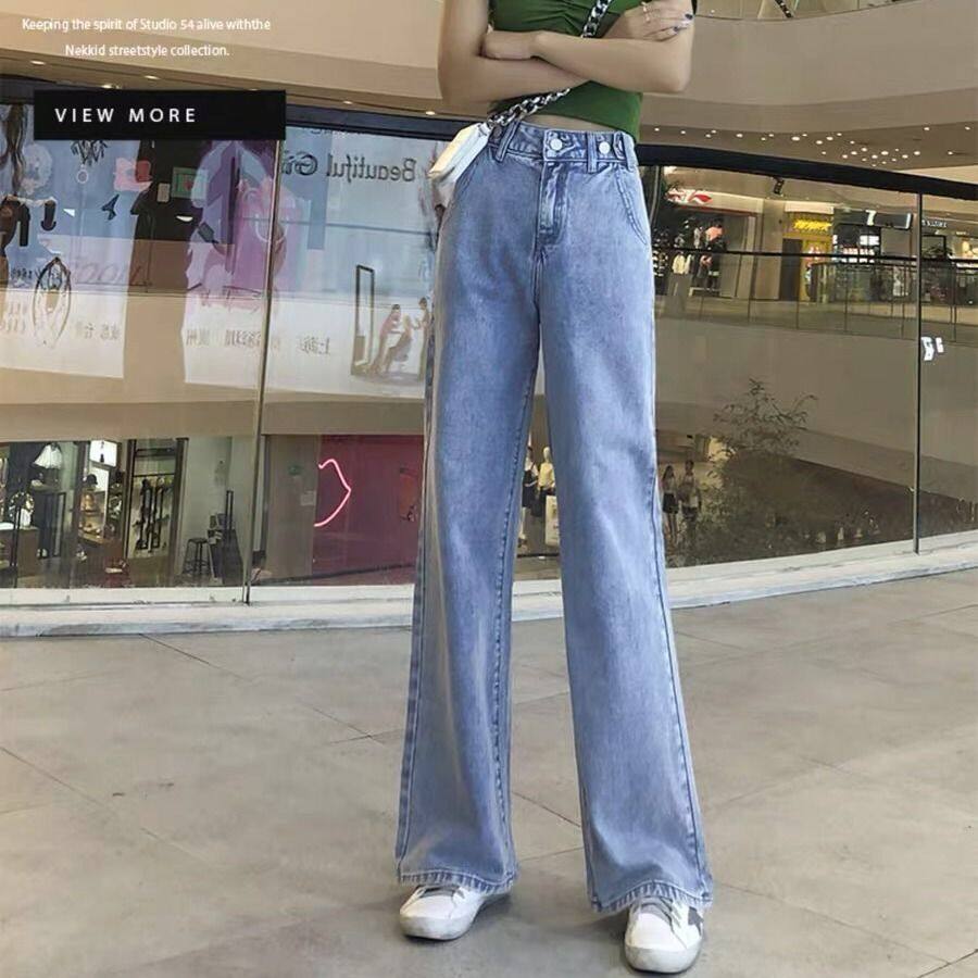 wide mom jeans