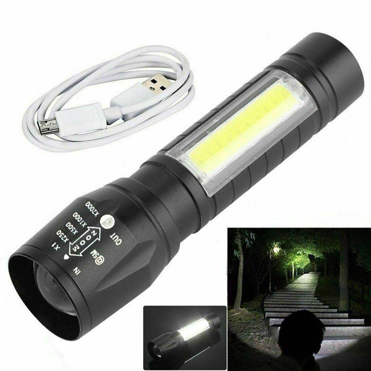 [Songful] Đèn pin USB COB LED T6 di động