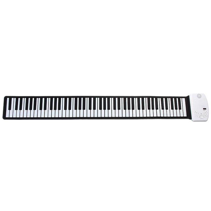 Portable 88 Keys Roll Up Piano Digital Keyboard Piano Soft Electronic Keyboard Recharge Battery Standard Piano Tone Malaysia