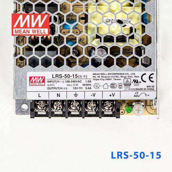 Mean well lrs-50 series 50w 3.3v 5v 12v 15v 24v 36v 48v meanwell single output switching power supply lrs-50-3.3 lrs-50-5 lrs-50-12 lrs-50-15 lrs-50-24 lrs-50-36 lrs-50-48
