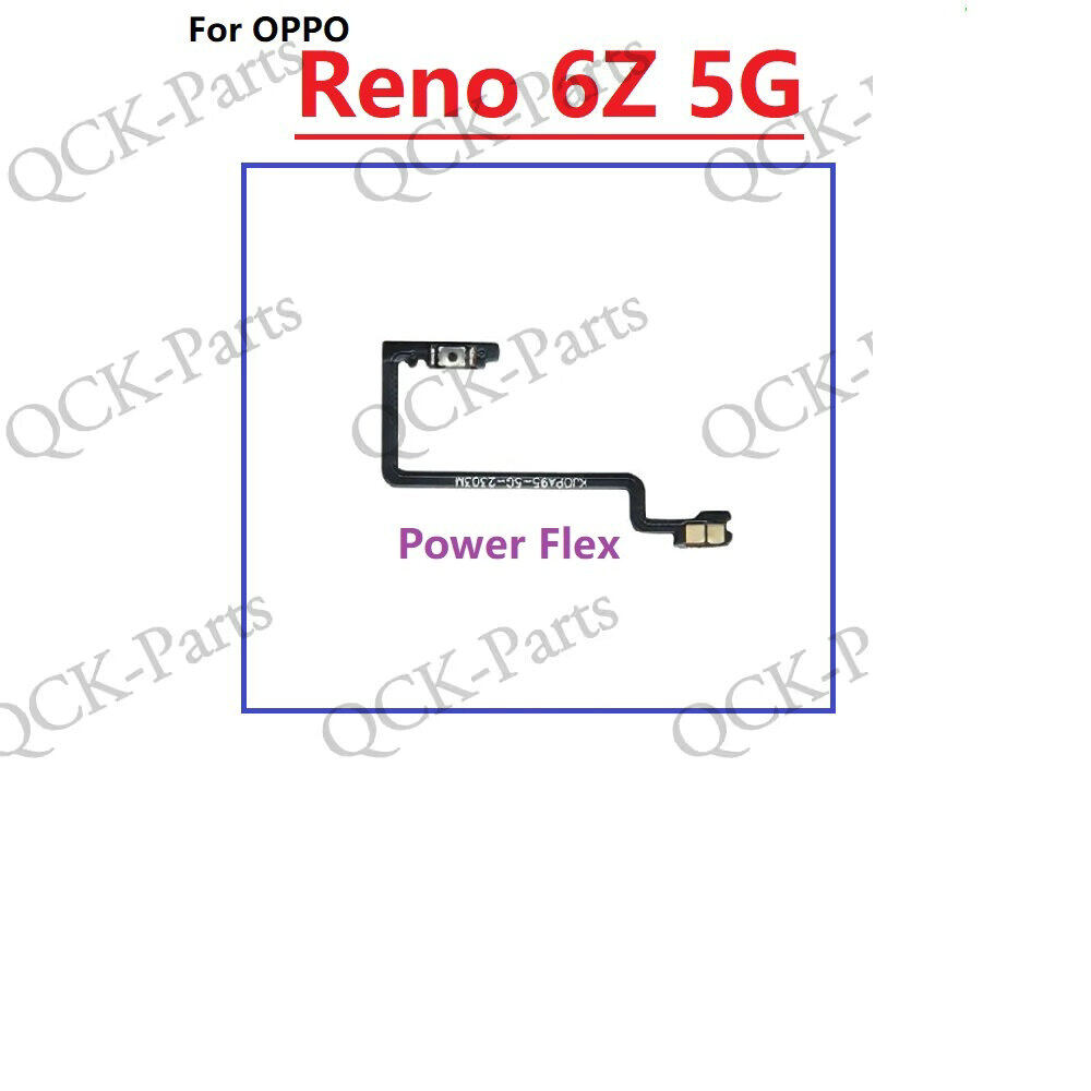 Bật/Tắt nút công tắc nút giảm âm lượng bên Cáp thay thế linh hoạt cho Oppo RENO 6Z 5g