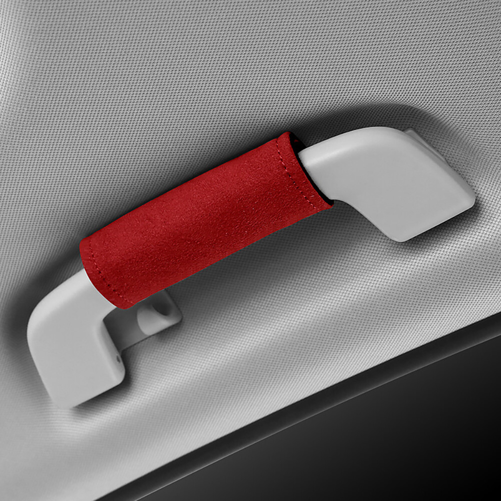 BC Universal Car Roof Armrest Pull Cover Handle Gloves Auto Safety Ceiling Handle Gloves Protective Pad Covers Protection Auto Interior Accessories