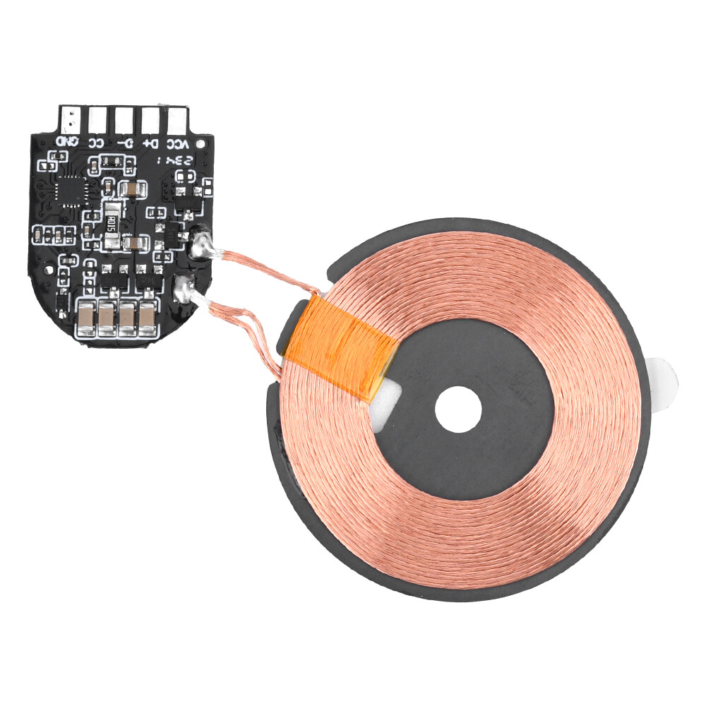 Aideepen 15W High Power Wireless Charger Module Wireless Charger Transmitter Module PCBA Board Coil Support PD Fast Charging
