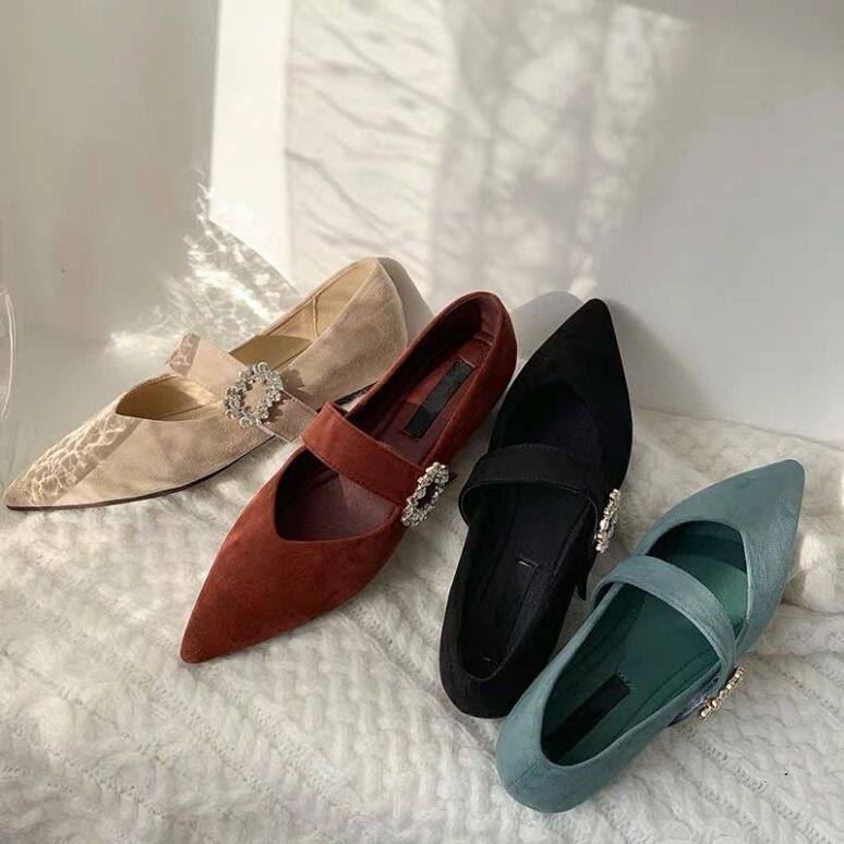 Vintage Mary Janes Giày Cao Gót Nữ Giày Nữ Giày Nữ Giày Đi Học Giày Búp Bê Cho Nữ Giày Đế Bằng Ba Lê Cho Nữ Giảm Giá 090129 giá rẻ