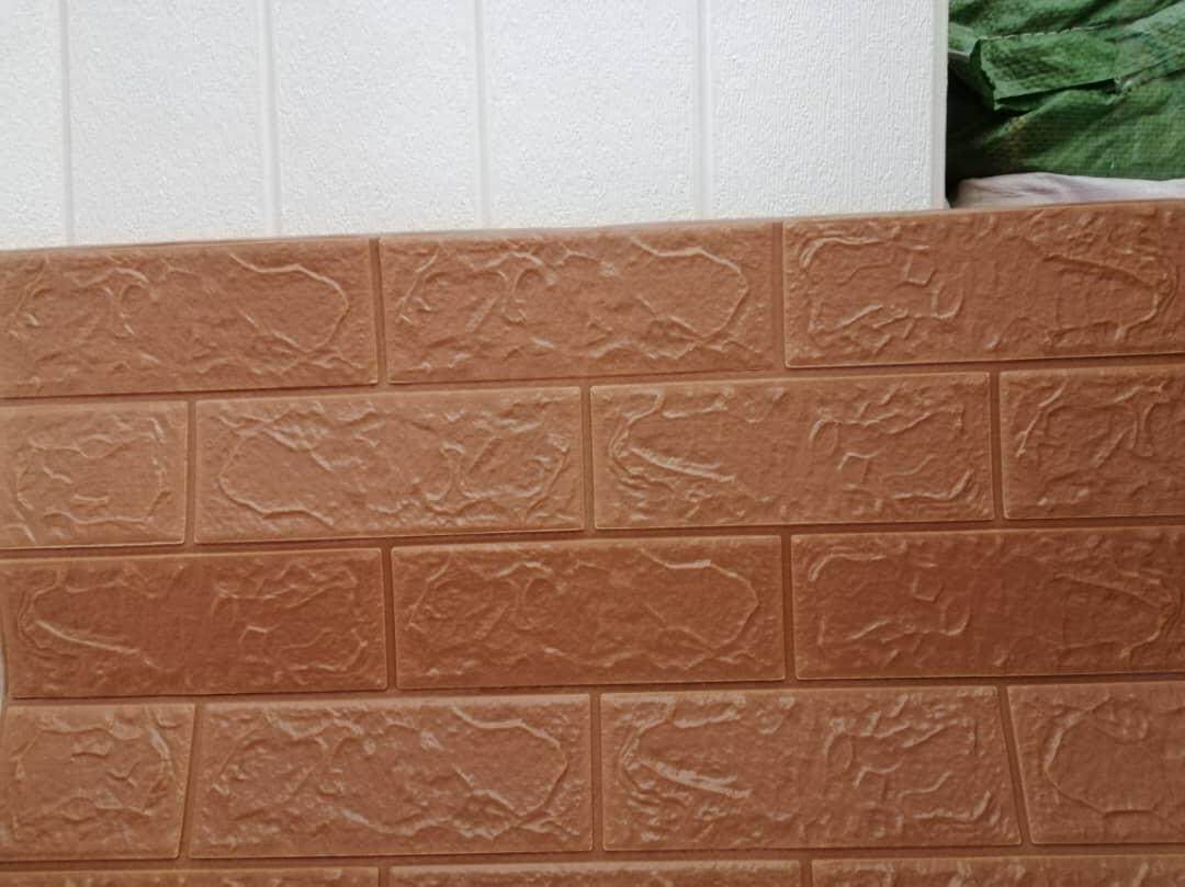 [Ready stock fast delivery] 3D Wallpaper ( 70cmx77cm brick pattern stickers)