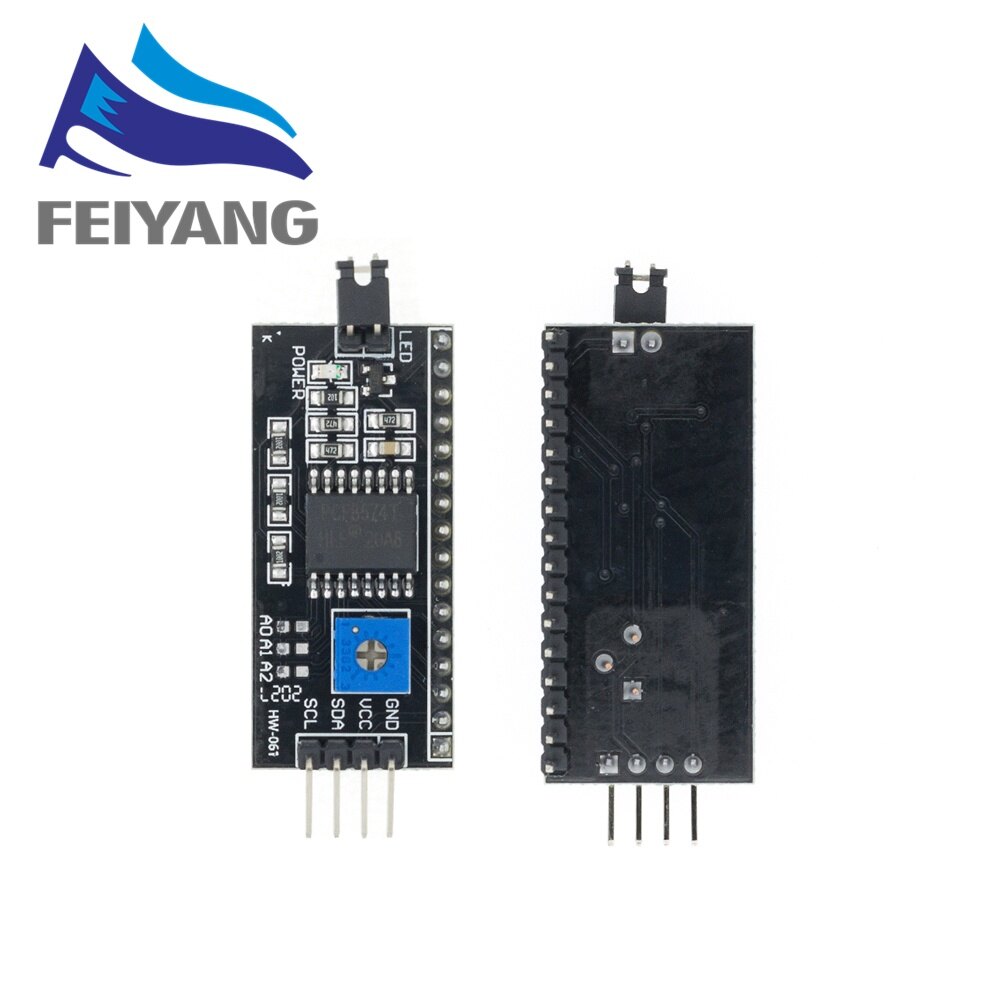 055 lcd module blue green screen iic/i2c 1602 for arduino 1602 lcd uno r3 mega2560 lcd1602+ic2