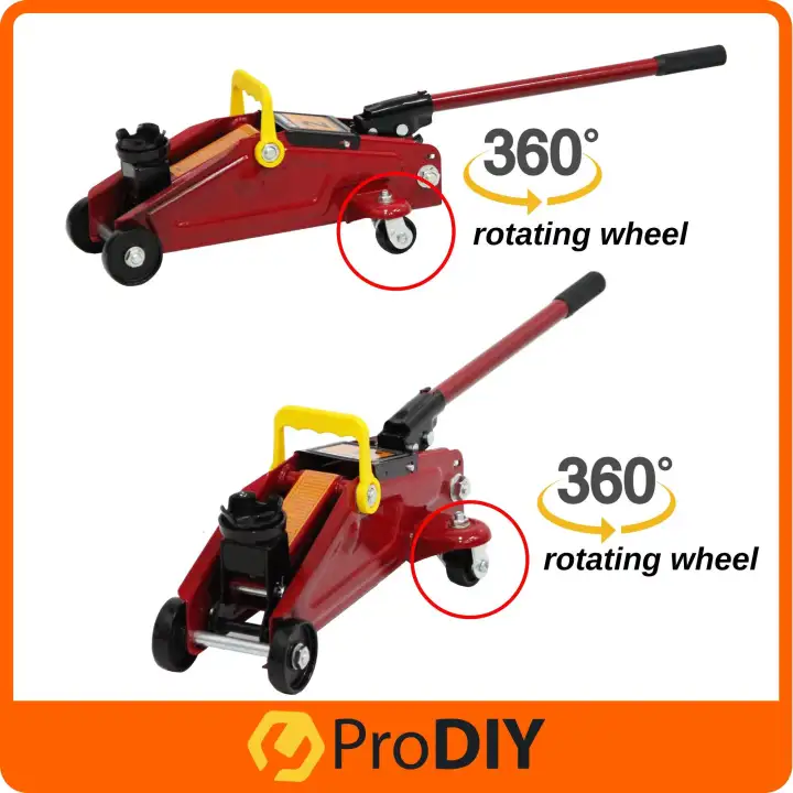 2 Ton Portable Hydraulic Floor Jack Car Jack Heavy Duty Trolley