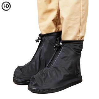 (1 đôi) Giày chống nước mưa chống trượt Giày che phủ bằng dây đàn hồi cho phụ nữ Đàn ông chống nước thumbnail